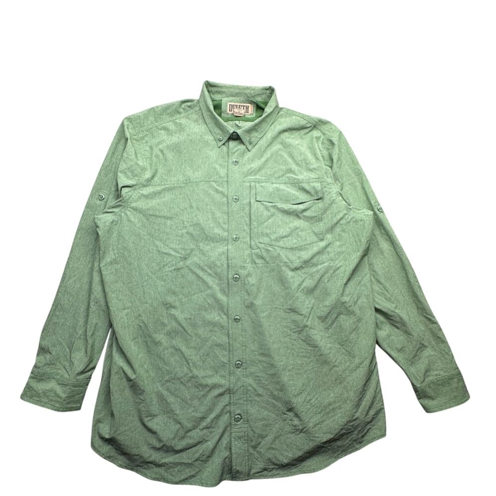 Duluth Trading Sol Survivor Standard Fit Vented Long Sleeve Shirt Mens 2XLT UV